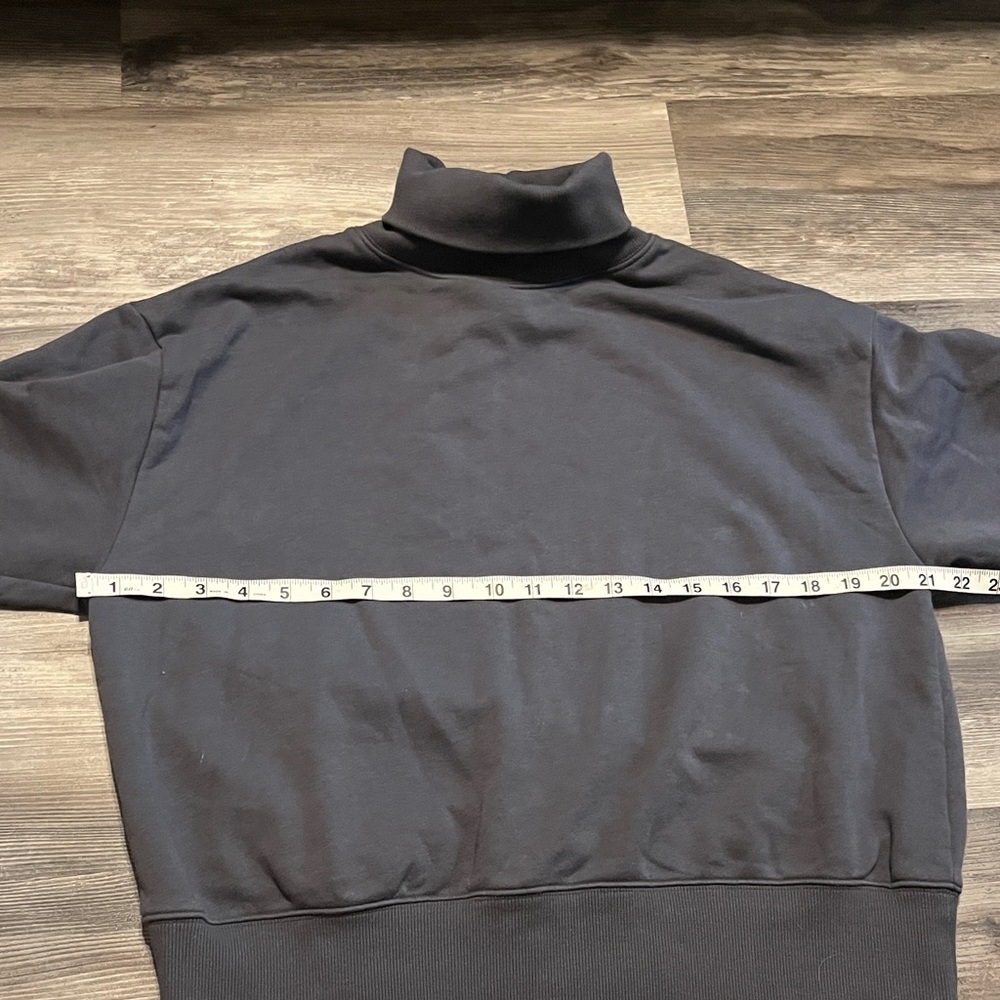 Calia Women's Black Turtleneck Sweatshirt - Picture 2 of 3